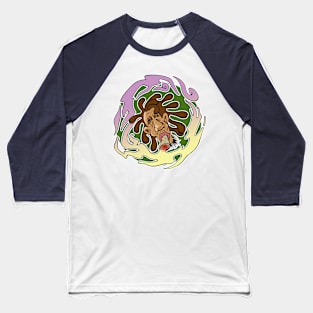 Smoking Pot Baseball T-Shirt